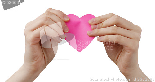 Image of Heart shape Posst It