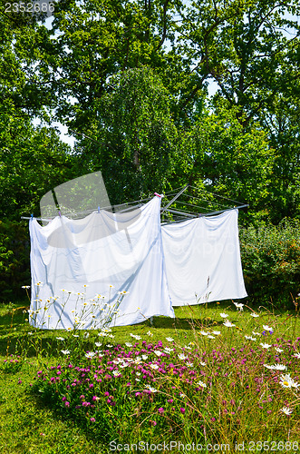 Image of Drying laundry