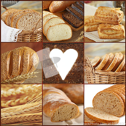 Image of bread collection