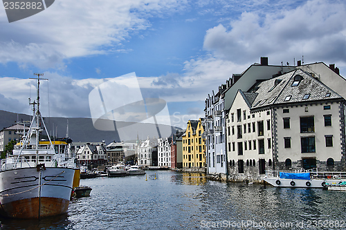 Image of Brosundet, Aalesund Norway