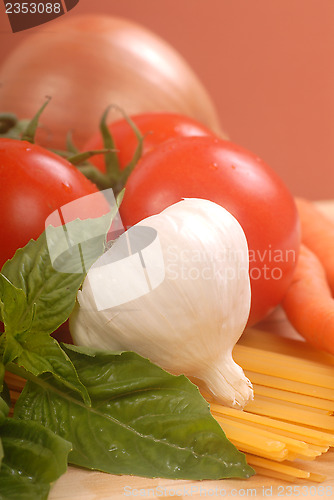 Image of Fresh ingredients for making pasta
