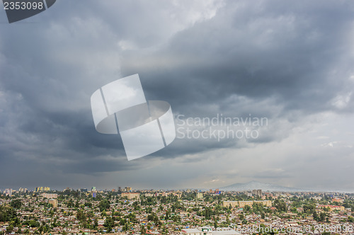 Image of Aerial view of Addis Ababa