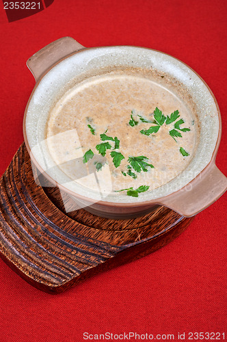 Image of Mushroom cream  soup