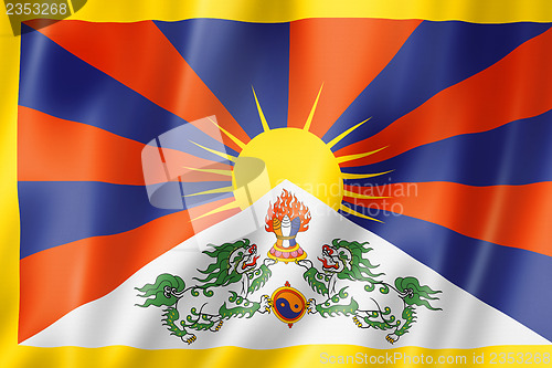Image of Tibetan flag