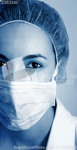 Image of Portrait of a young doctor!
