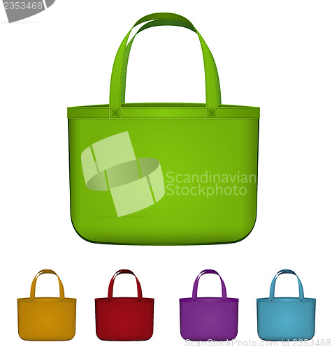 Image of Green reusable bag 