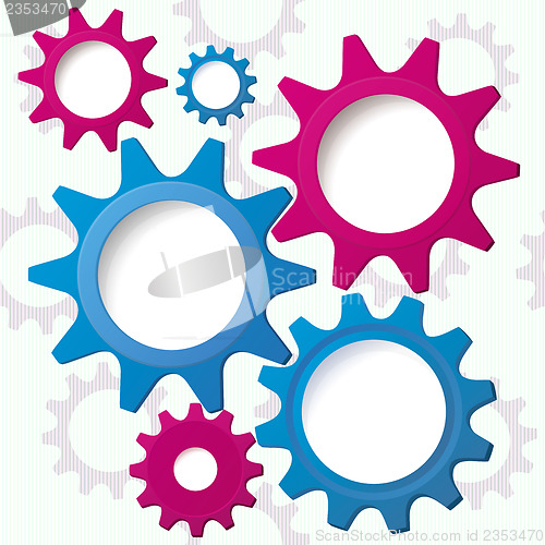 Image of Cog wheels textured background 