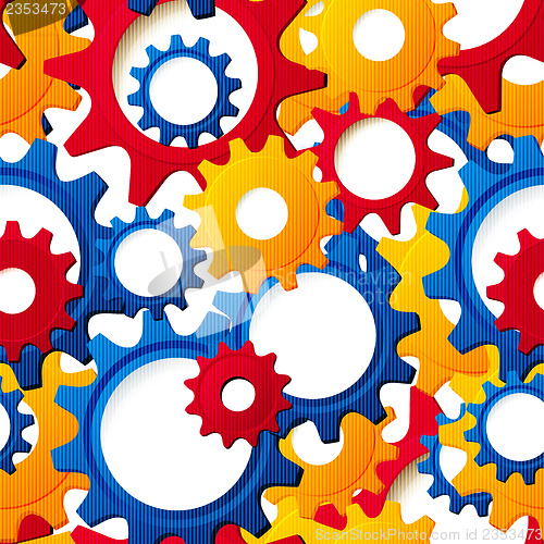 Image of Cog wheels textured seamless 
