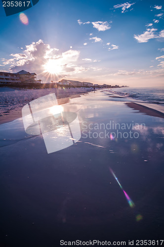 Image of sunrise over sunshine state florida