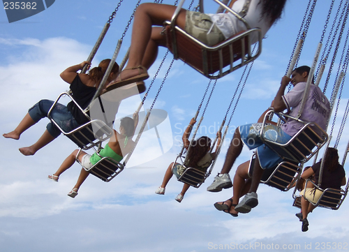 Image of Spinner in the amusement park