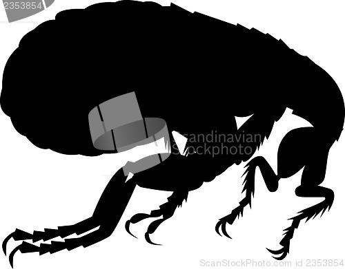 Image of flea silhouette