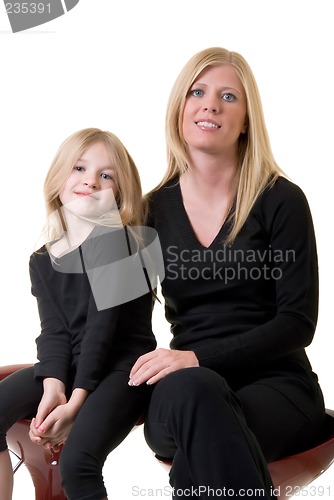 Image of mother and daughter