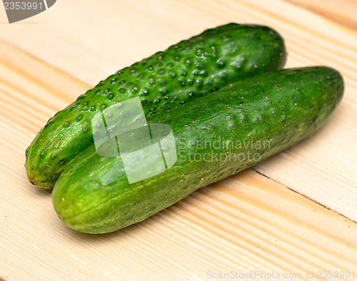 Image of two cucumbers