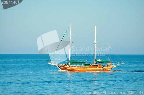 Image of sea boat