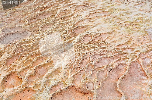 Image of pamukkale texture