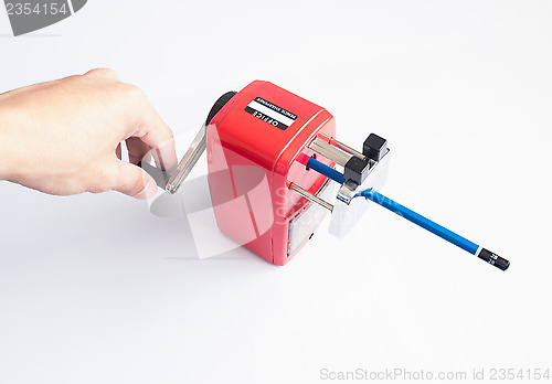 Image of pencil sharpener.