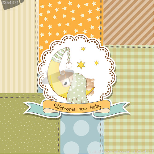 Image of baby shower card