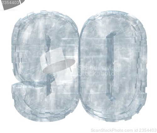 Image of ice number