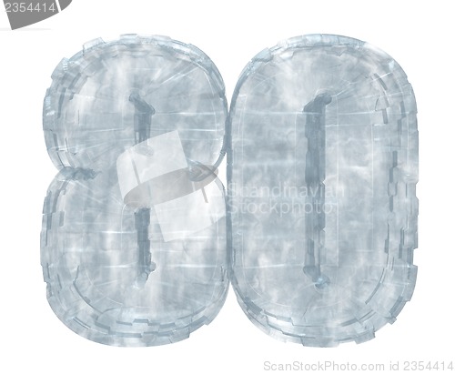 Image of ice number