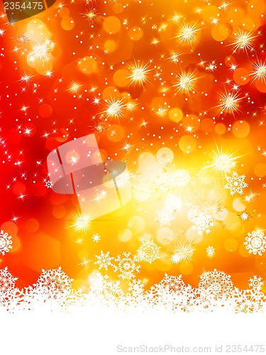 Image of Abstract christmas with snowflake. EPS 10