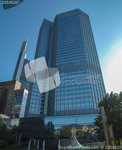 Image of European Central Bank in Frankfurt