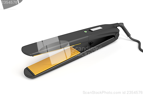 Image of Ceramic hair straightener