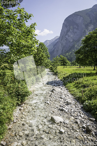 Image of River in Austrian Alps