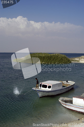 Image of Assad-Lake in Northern Syria