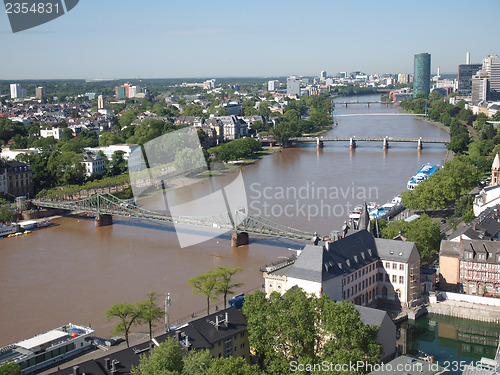 Image of Aerial view of Frankfurt