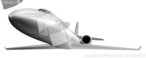 Image of corporate jet aircraft