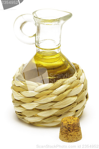 Image of Decanter with oil 