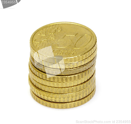 Image of Euro coins