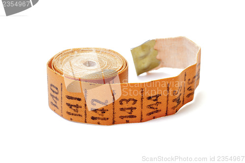 Image of Measuring tape of the tailor