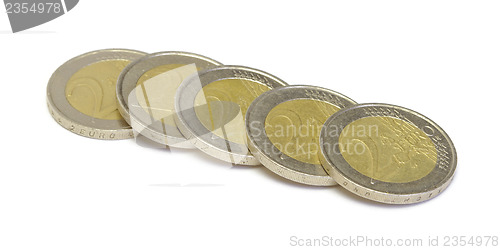 Image of Euro coins