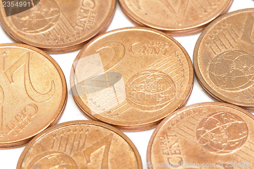 Image of Euro coins