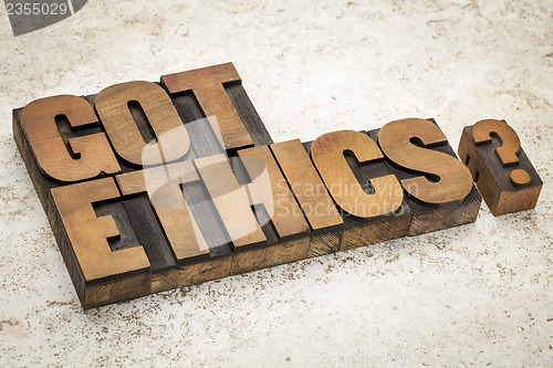 Image of Got ethics question