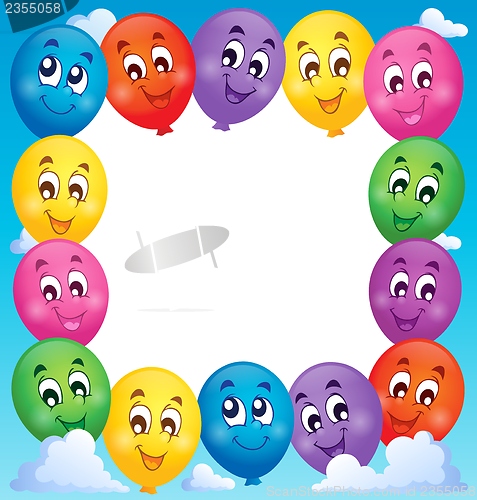 Image of Balloons theme frame 1