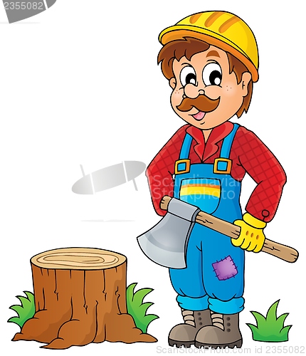 Image of Image with lumberjack theme 1