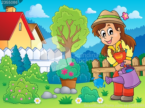 Image of Image with gardener theme 2