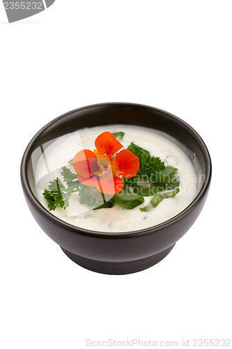 Image of Bowl of sauce