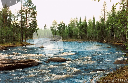 Image of troubled river