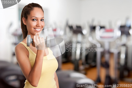 Image of Woman Working Out