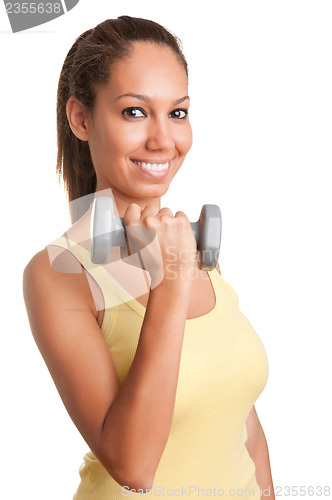 Image of Woman Working Out
