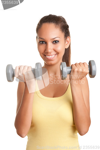 Image of Woman Working Out