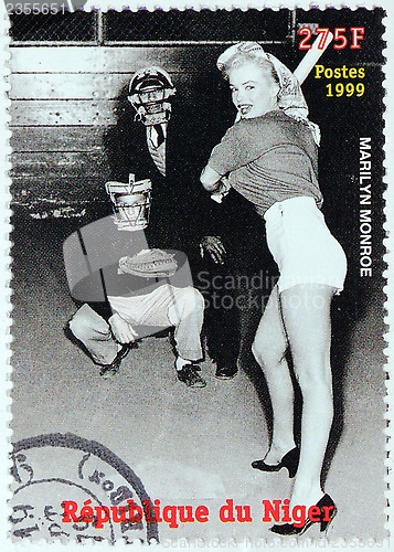 Image of Marilyn Monroe - Niger Stamp #7