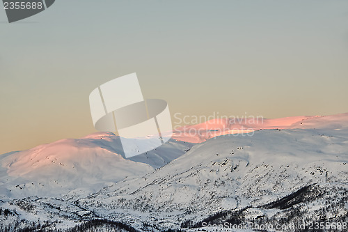 Image of Winter sunset