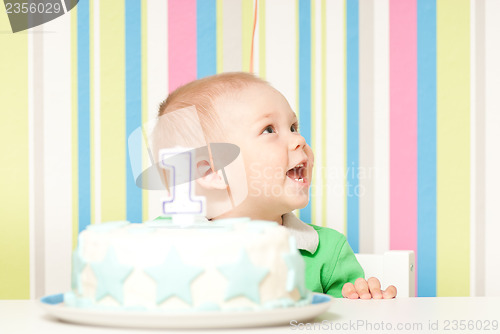 Image of one year baby birthday party