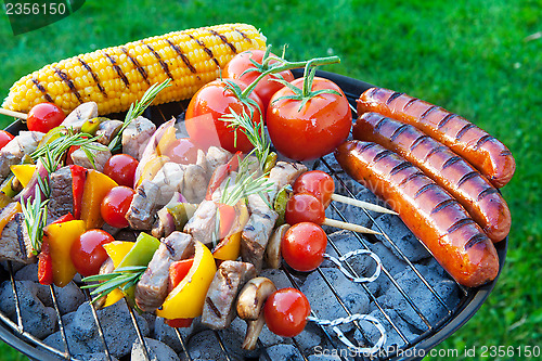 Image of Backyard barbecue