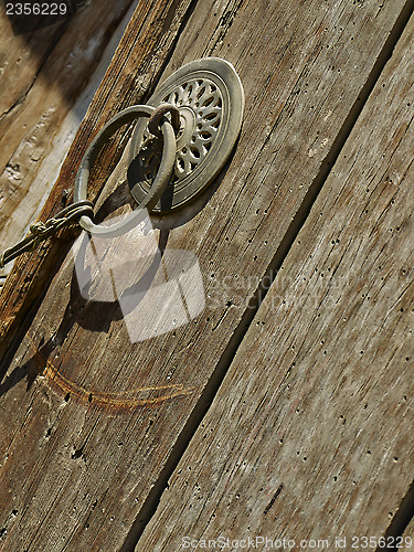 Image of Part of an old door