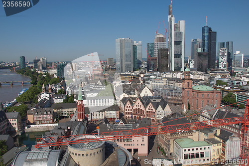 Image of Aerial view of Frankfurt